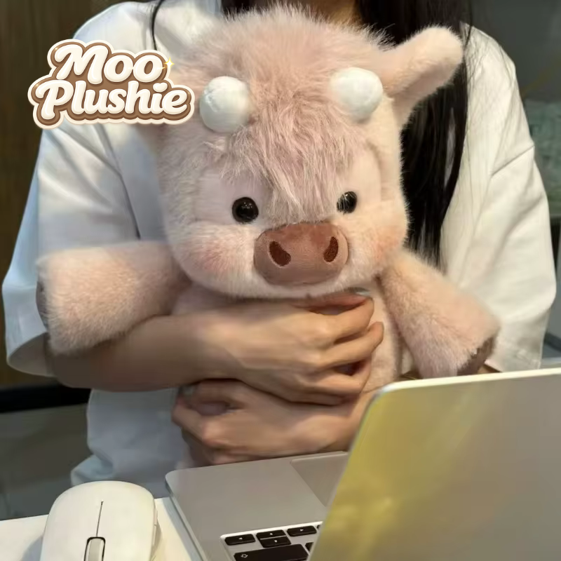 The Running Highland Cow Plushie
