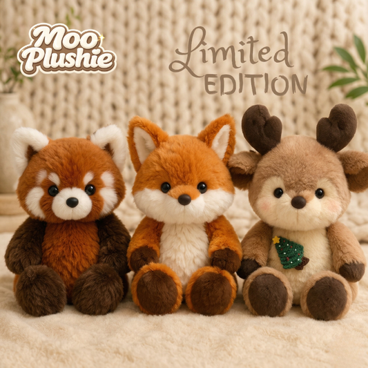 MooPlushie® LIMITED EDITION Running Plushie